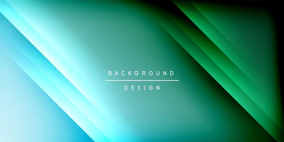 Bright lines background. Gradient geometric template wallpaper Illustrazione stock