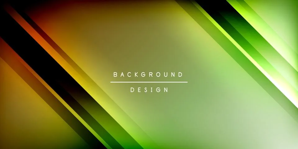 Bright lines background. Gradient geometric template wallpaper Illustrazione stock