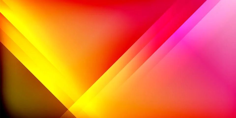 Bright lines background. Gradient geometric template wallpaper 스톡 일러스트