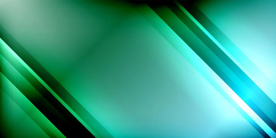 Bright lines background. Gradient geometric template wallpaper Illustrazione stock