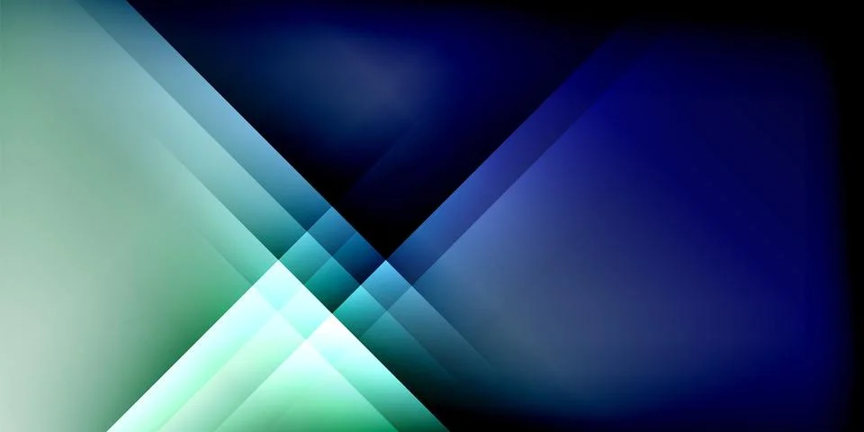 Bright lines background. Gradient geometric template wallpaper Illustrazione stock