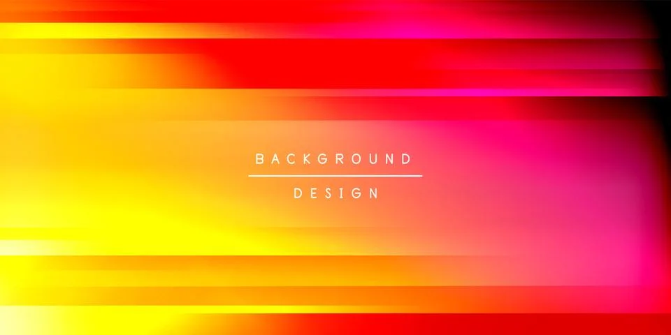 Bright lines background. Gradient geometric template wallpaper Illustrazione stock