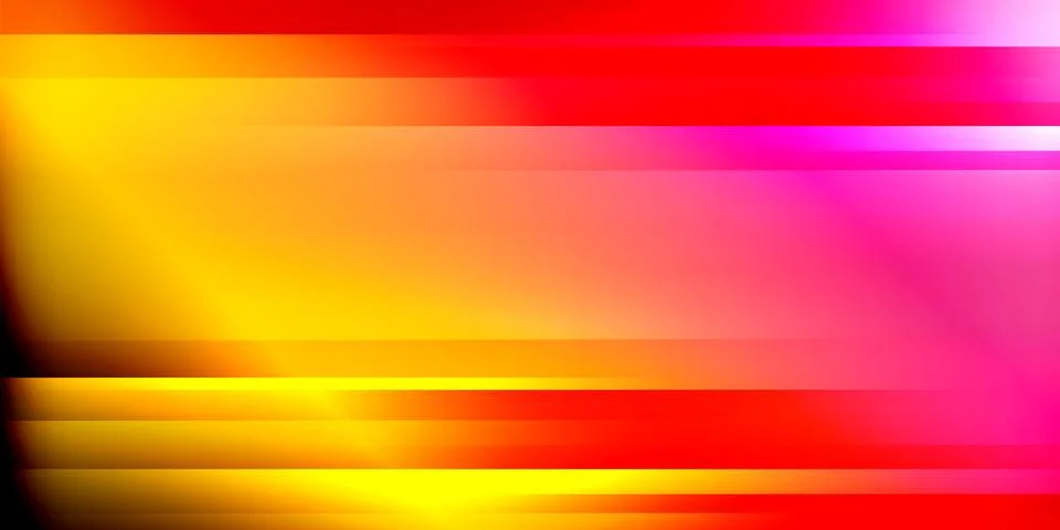 Bright lines background. Gradient geometric template wallpaper Stock Illustration
