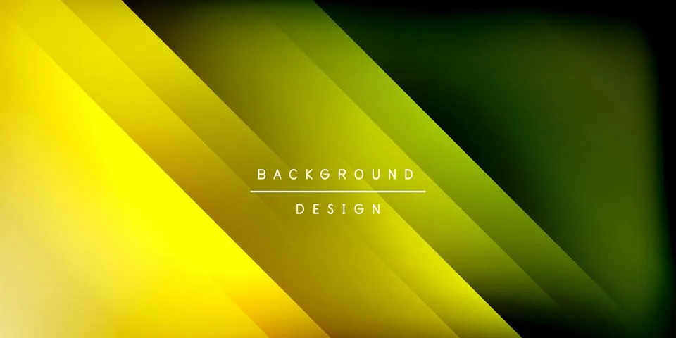 Bright lines background. Gradient geometric template wallpaper Stock Illustration