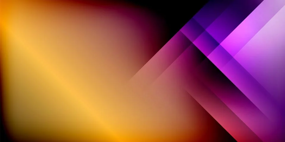 Bright lines background. Gradient geometric template wallpaper Stock Illustration