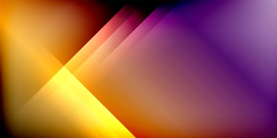 Bright lines background. Gradient geometric template wallpaper Stock Illustration