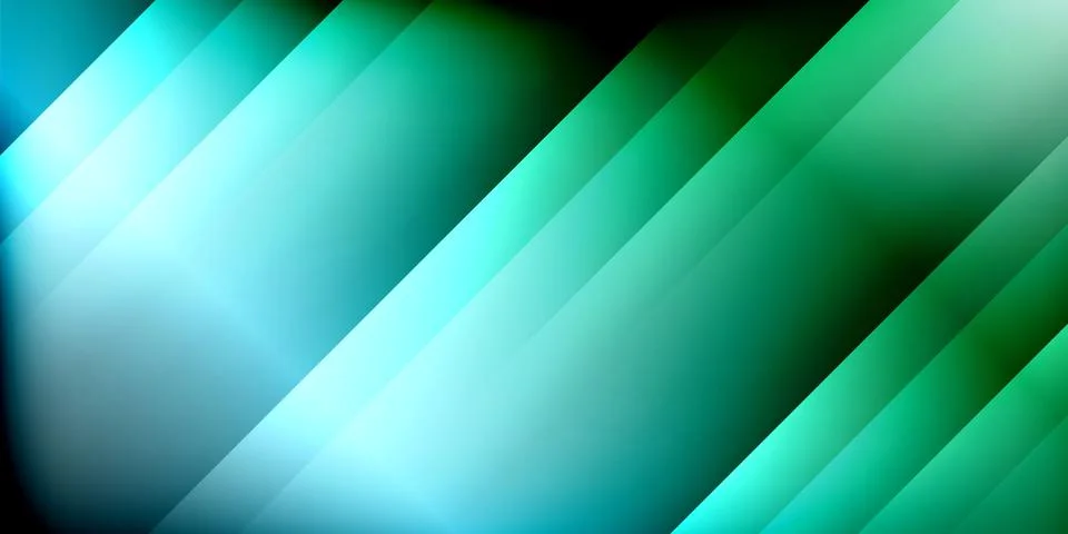 Bright lines background. Gradient geometric template wallpaper Stock Illustration