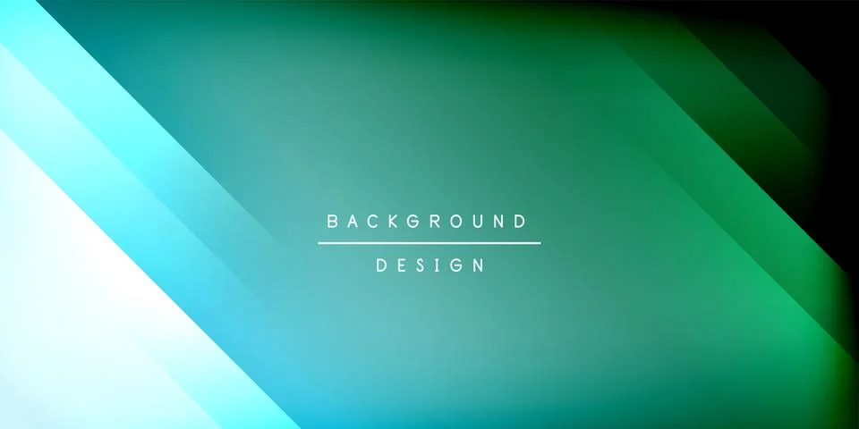 Bright lines background. Gradient geometric template wallpaper Stock Illustration