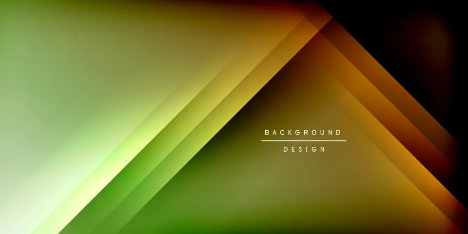 Bright lines background. Gradient geometric template wallpaper Stock Illustration