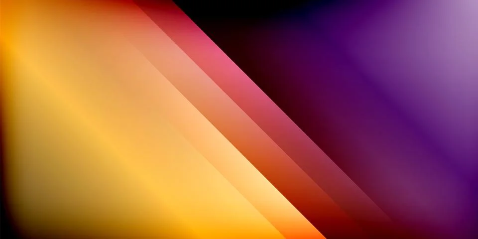 Bright lines background. Gradient geometric template wallpaper Stock Illustration