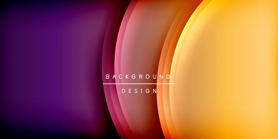 Bright lines background. Gradient geometric template wallpaper Stock Illustration