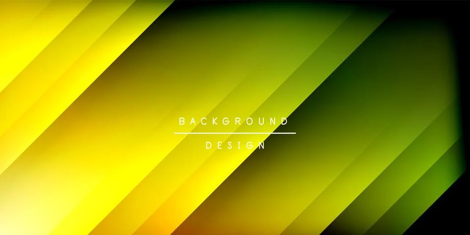 Bright lines background. Gradient geometric template wallpaper Stock Illustration