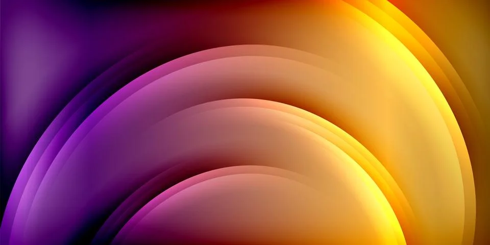 Bright lines background. Gradient geometric template wallpaper Stock Illustration
