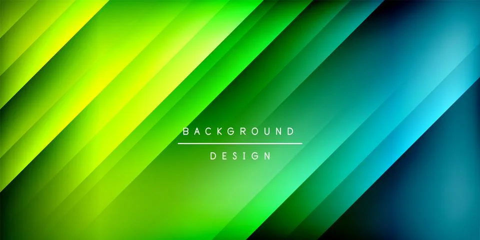 Bright lines background. Gradient geometric template wallpaper Stock Illustration