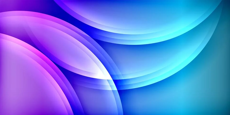 Bright lines background. Gradient geometric template wallpaper Stock Illustration