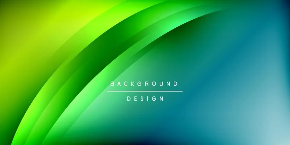 Bright lines background. Gradient geometric template wallpaper Stock Illustration