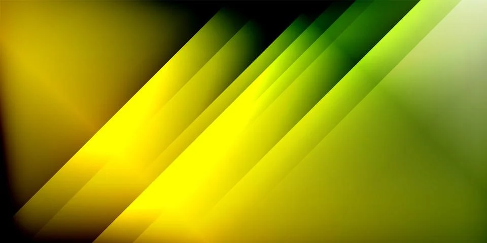 Bright lines background. Gradient geometric template wallpaper Stock Illustration