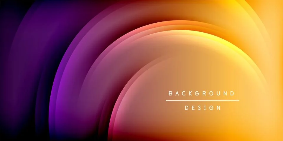Bright lines background. Gradient geometric template wallpaper Stock Illustration
