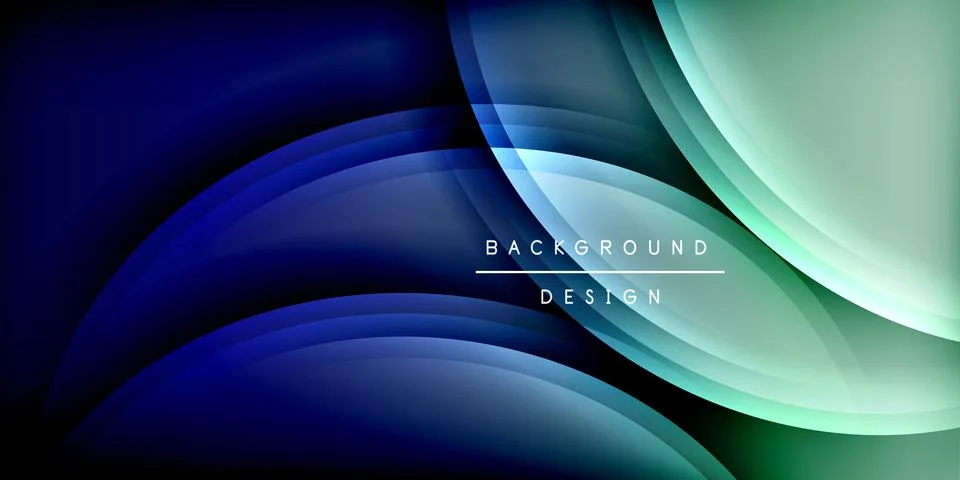 Bright lines background. Gradient geometric template wallpaper Stock Illustration