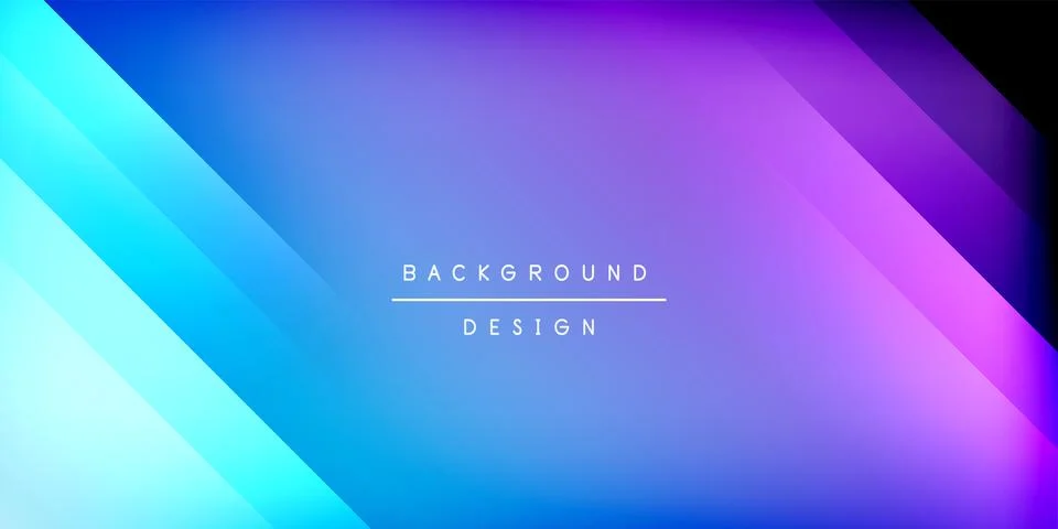 Bright lines background. Gradient geometric template wallpaper Illustrazione stock