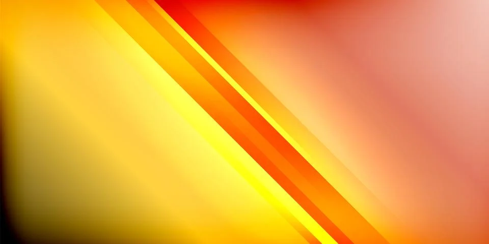Bright lines background. Gradient geometric template wallpaper Stock Illustration