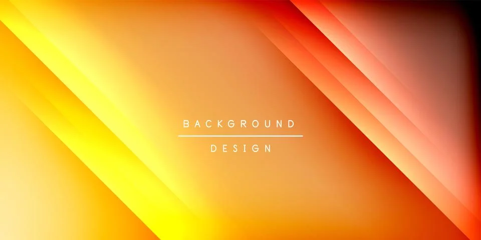 Bright lines background. Gradient geometric template wallpaper Illustrazione stock