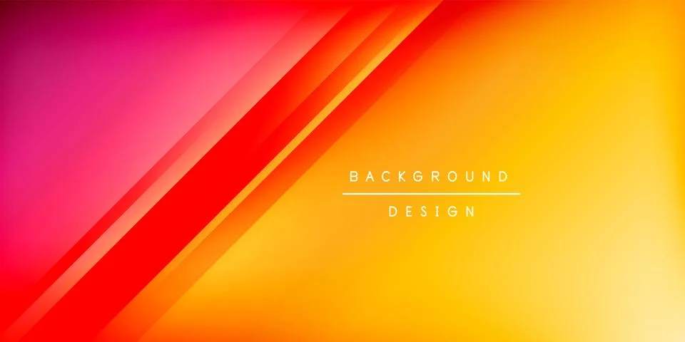 Bright lines background. Gradient geometric template wallpaper Illustrazione stock