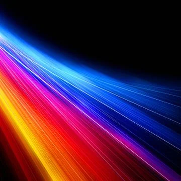 Bright lines Stock Illustration