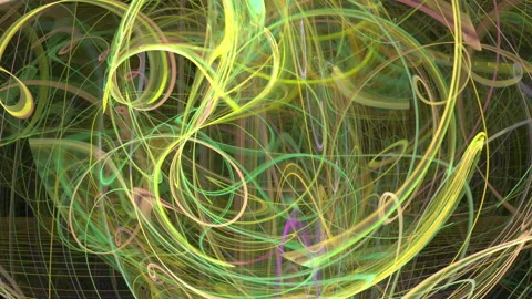 Bright lines pattern abstract motion background Stock Footage 91145934