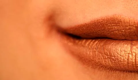 Bright lips 스톡 사진