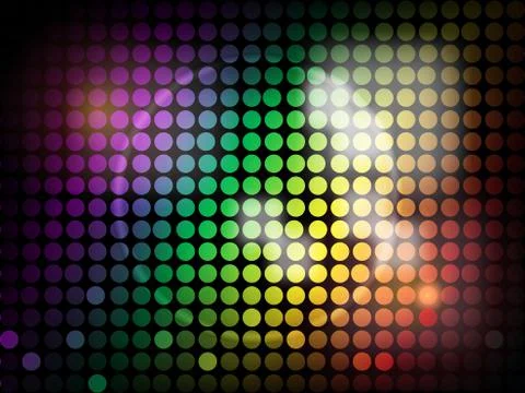 Bright Lites Stock Illustration