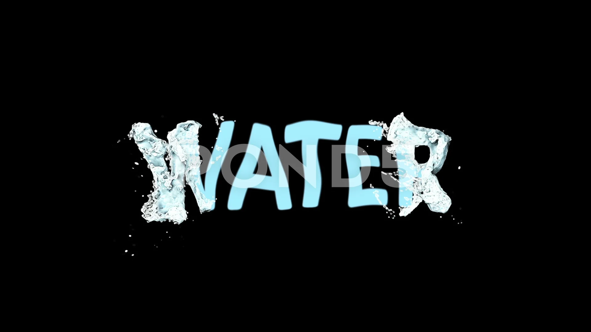Water Spray Animation Stock Footage ~ Royalty Free Stock Videos | Pond5