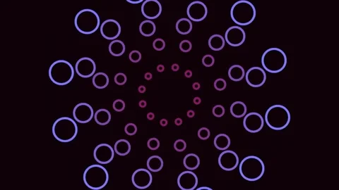 Bright magenta abstract floral pattern background seamless repeating graphi.. Stock Footage 340380531