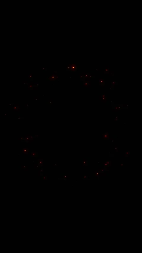 A bright, magical flash of glowing lights. Stock Footage 328235690