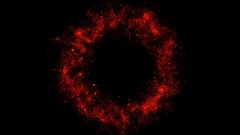 A bright, magical flash of glowing lights. Stock Footage 328235730