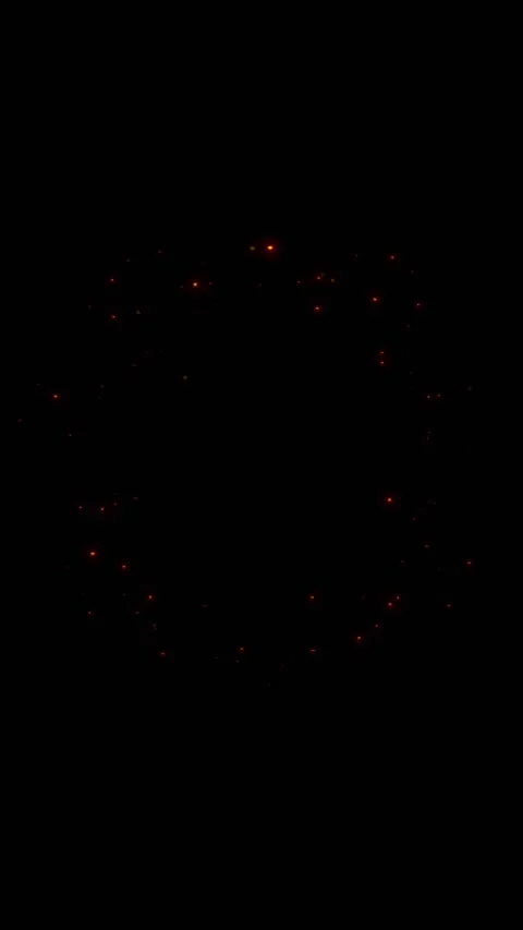 A bright, magical flash of glowing lights. Stock Footage 328235784