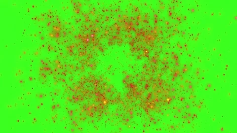 A bright, magical flash of glowing lights. Stock Footage 328235900