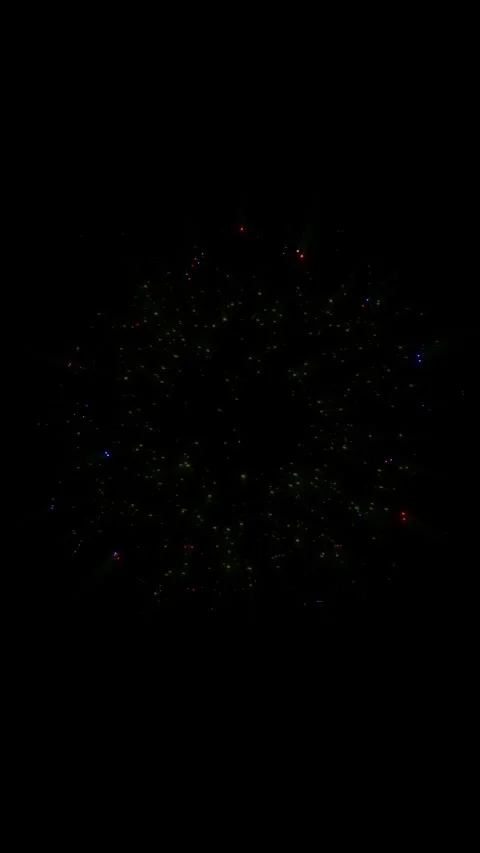 A bright, magical flash of glowing lights. Stock Footage 328235905