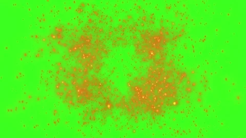 A bright, magical flash of glowing lights. Stock Footage 328235927