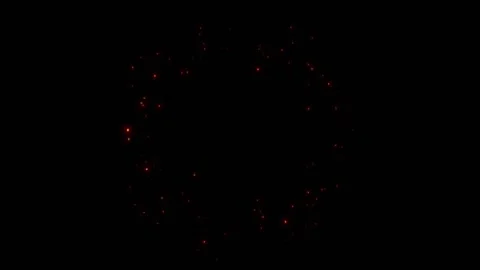 A bright, magical flash of glowing lights. Stock Footage 328236021