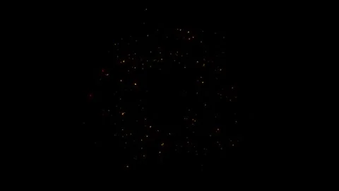 A bright, magical flash of glowing lights. Stock Footage 328236055
