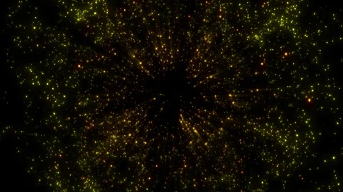 A bright, magical flash of glowing lights. Stock Footage 328467706