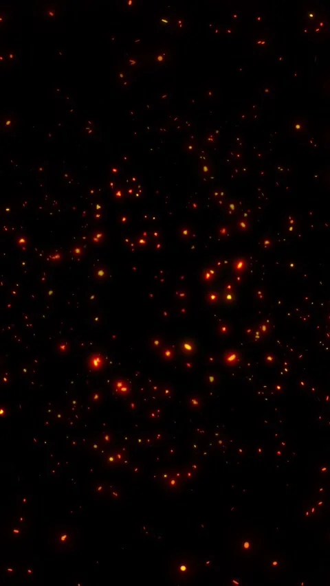 A bright, magical flash of glowing lights. Stock Footage 328467905