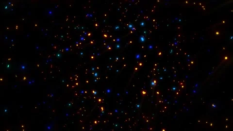 A bright, magical flash of glowing lights. Stock Footage 328467939