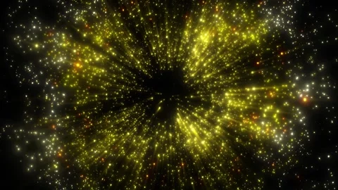 A bright, magical flash of glowing lights. Stock Footage 328467984