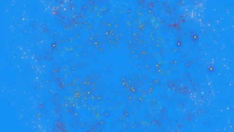 A bright, magical flash of glowing lights. Stock Footage 328468053