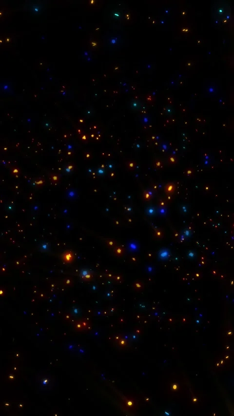 A bright, magical flash of glowing lights. Stock Footage 328468081