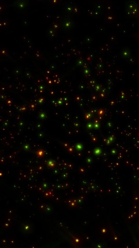 A bright, magical flash of glowing lights. Stock Footage 328468093