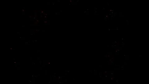 A bright magical flash resembles multi-colored and fiery fireworks Stock Footage 276653143