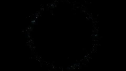 A bright magical flash resembles multi-colored and fiery fireworks Stock Footage 276653302